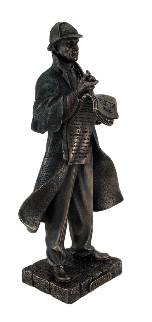 Amazon.co.jp: Resin Statues探偵シャーロック・ホームズメタリック